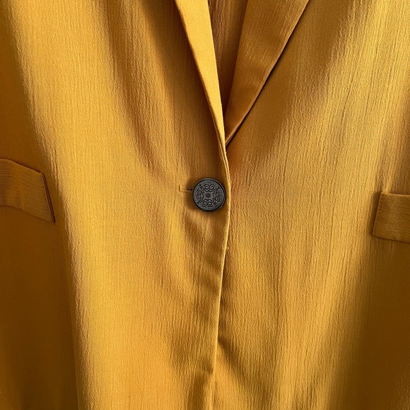 Vintage 1980's Toni Garment for CC Magic Gold/Yellow Oversized Blazer (size S) - Picture 5 of 8